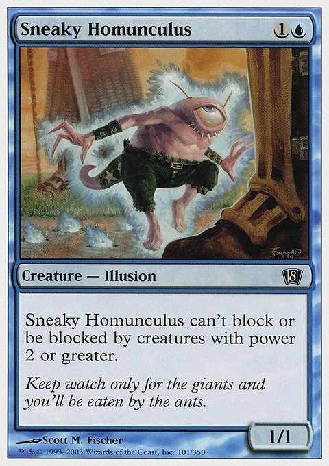 Sneaky Homunculus